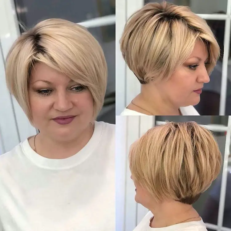 vorteilhafte frisuren für dicke gesichter
